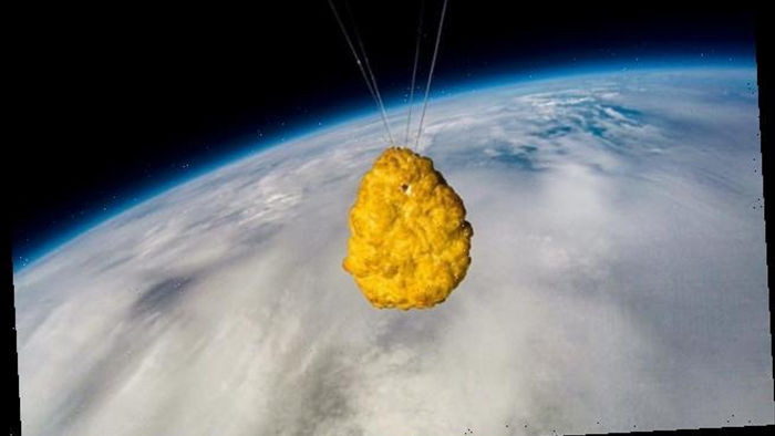 Miếng gà rán đầu tiên trên thế giới một mình bay vào vũ trụ - 2