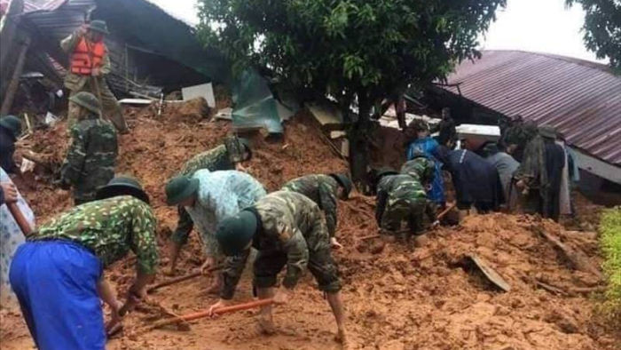 Hiện trường vụ lở núi kinh hoàng vùi lấp 22 cán bộ, chiến sĩ tại Quảng Trị - 6