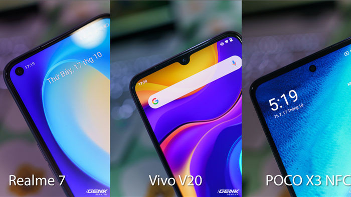 So sánh 3 smartphone tầm trung nổi bật cùng tầm giá: Realme 7 vs Vivo V20 vs POCO X3 NFC - Ảnh 4.