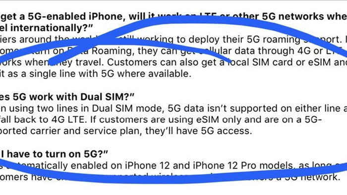 iPhone 12 không hỗ trợ 5G nếu dùng 2 SIM - 2