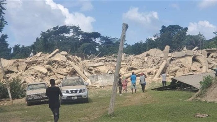 Sập nhà thờ tại Ghana khiến ít nhất 18 người thiệt mạng hình ảnh 1 Sap nha tho tai Ghana khien it nhat 18 nguoi thiet mang hinh anh 1