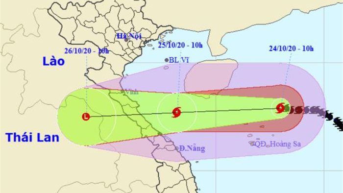 Diễn biến mới nhất của bão số 8: Chỉ cách Hoàng Sa khoảng 140 km - 1