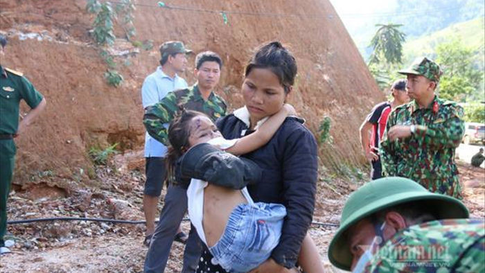Nạn nhân sống sót vụ sạt lở Trà Leng: 'Quá kinh hoàng'