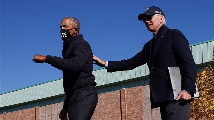 Ông Obama lần đầu xuất trận cùng Joe Biden tại bang chiến trường - 2 Ông Obama lần đầu xuất trận cùng Joe Biden tại bang chiến trường - 2