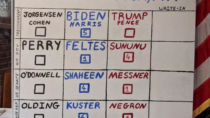 Trực tiếp Bầu cử Tổng thống Mỹ 2020: Trump-Biden chia điểm ở New Hampshire - 2