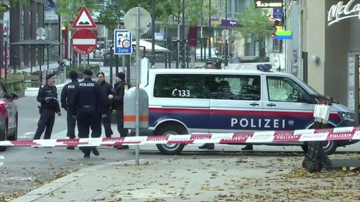 Áo bắt giữ 15 người sau vụ xả súng kinh hoàng ở Vienna  - 1