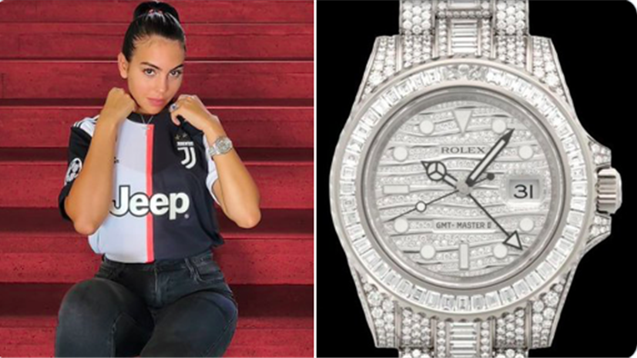 Bộ sưu tập đồng hồ hiệu trị giá 10 triệu USD của bạn gái C.Ronaldo - 1