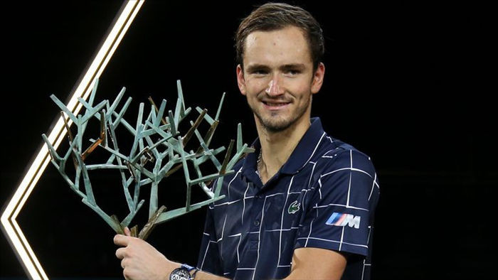 Daniil Medvedev giành cúp vô địch tại Paris Masters 2020 - 1