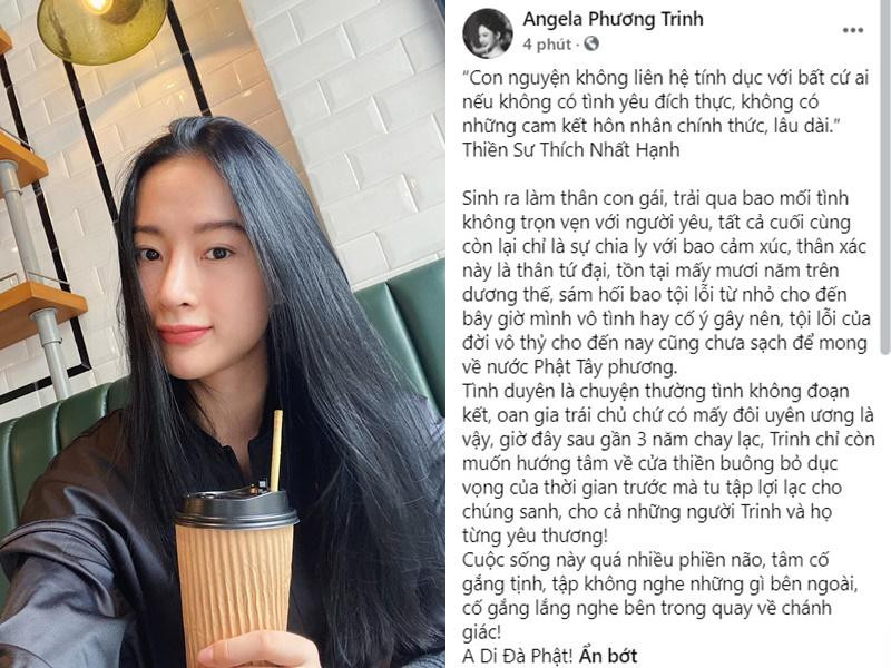 Angela Phương Trinh buông bỏ dục vọng sau 3 năm chay lạc-2