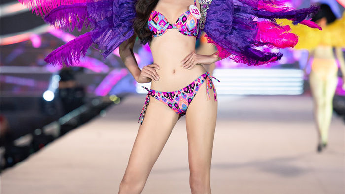 Cận cảnh màn diễn bikini bốc lửa của các thí sinh đẹp nhất Hoa hậu VN - Ảnh 5.