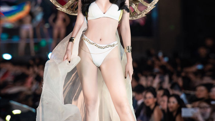 Cận cảnh màn diễn bikini bốc lửa của các thí sinh đẹp nhất Hoa hậu VN - Ảnh 14.