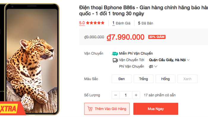 Bphone B86 giảm giá 3 triệu đồng - Ảnh 5.