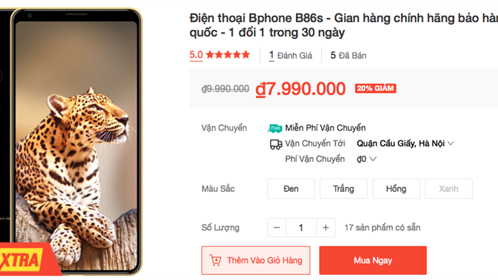 Bphone B86 giảm giá 3 triệu đồng - Ảnh 5. Bphone B86 giảm giá 3 triệu đồng - Ảnh 5.