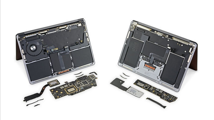 Bên trong máy MacBook mới chip M1 có gì?
