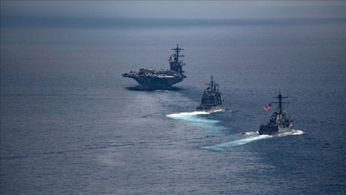 Theo Bộ trưởng Hải quân Braithwaite, việc có thêm hạm đội mới sẽ đem lại cho Mỹ sức răn đe mạnh mẽ hơn. Ảnh: AFP
