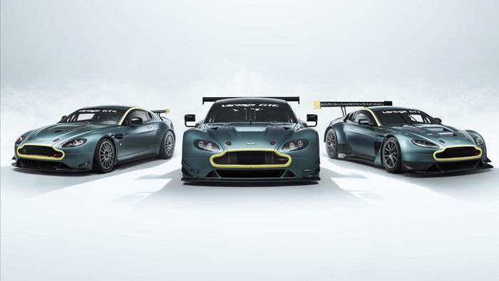 Ngắm bộ sưu tập xe đua Aston Martin Vantage Legacy
