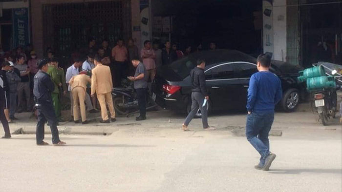 Ô tô lấn làn tông trực diện xe máy, hai người tử vong ở Thái Nguyên