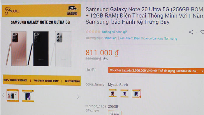iPhone 12 Pro Max, Galaxy Note20 giá hơn 900.000 đồng tràn lan trên Lazada - 2