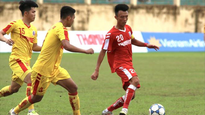 Dàn sao đá V-League mờ nhạt, U21 Nam Định thua cay đắng trước U21 SLNA  - 4