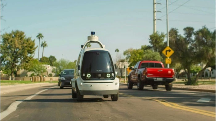 Ô tô giao hàng tự lái sẽ bắt đầu hoạt động tại California vào năm 2021