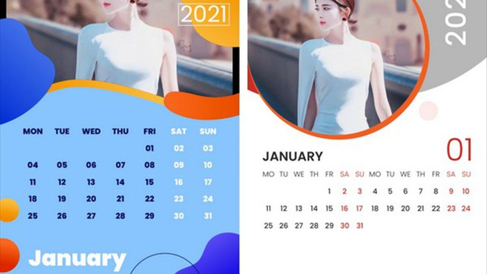 Hướng dẫn cách tự tạo bộ lịch năm 2021 đẹp mắt từ hình ảnh của chính bạn - 4