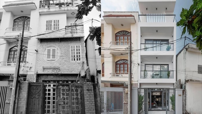 Màn lột xác ngoạn mục của nhà cũ 200m2 ở Sài Gòn khiến ai cũng trầm trồ - 1 Màn lột xác ngoạn mục của nhà cũ 200m2 ở Sài Gòn khiến ai cũng trầm trồ - 1