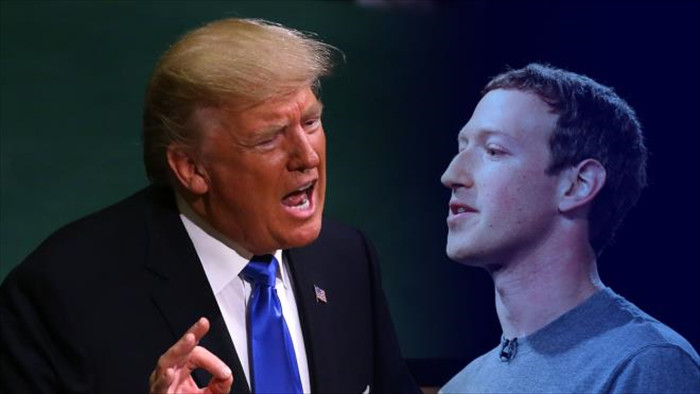 Facebook và Instagram khóa tài khoản của Tổng thống Trump vô thời hạn - 1