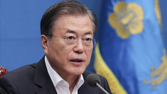 Tổng thống Hàn Quốc Moon Jae-in. Ảnh: KT