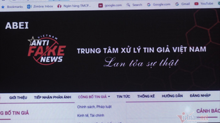 Ra mắt trung tâm xử lý tin giả Việt Nam