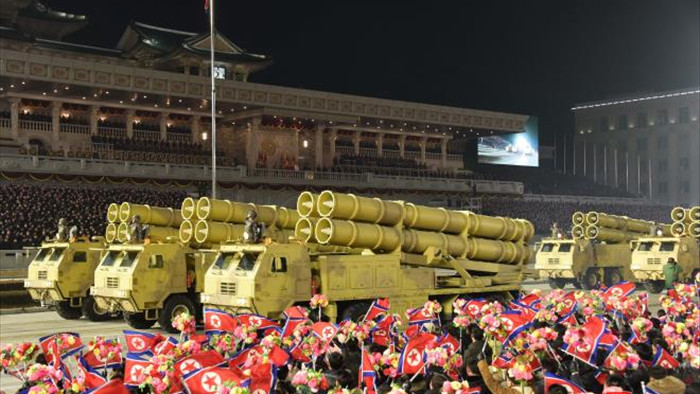 Ảnh: Dàn khí tài hoành tráng trong lễ duyệt binh Triều Tiên kỷ niệm đại hội đảng - 6