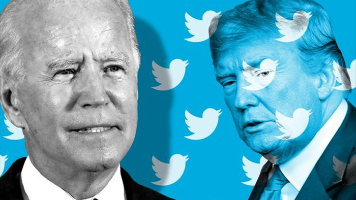 Cuộc chuyển giao quyền lực trên mạng xã hội của TT Trump và Biden