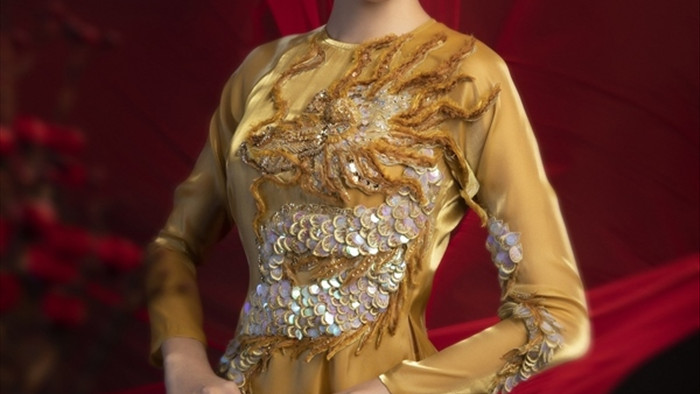 Hoa hậu Đỗ Hà, á hậu Phương Anh, Ngọc Thảo diện áo dài cách tân