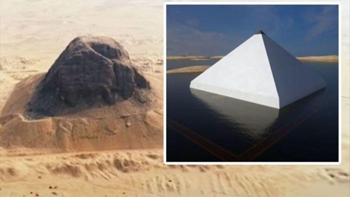Giải mã bí ẩn kim tự tháp trôi nổi của Ai Cập - 1