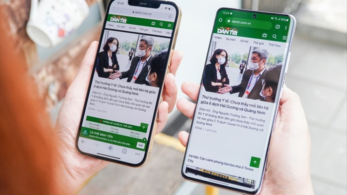 Galaxy S21 Ultra đọ dáng iPhone 12 Pro Max - 5 Galaxy S21 Ultra đọ dáng iPhone 12 Pro Max - 5