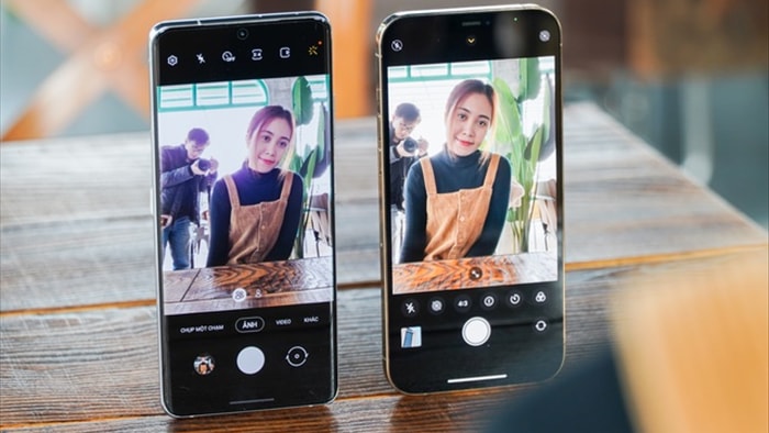 Galaxy S21 Ultra đọ dáng iPhone 12 Pro Max - 8 Galaxy S21 Ultra đọ dáng iPhone 12 Pro Max - 8