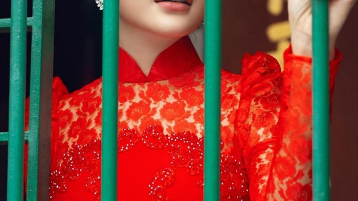 'Ngọc nữ Bolero’ Lily Chen diện áo dài cách tân