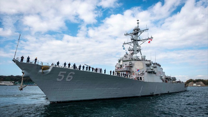Trung Quốc giận dữ khi Mỹ đưa tàu chiến qua eo biển Đài Loan  - 1