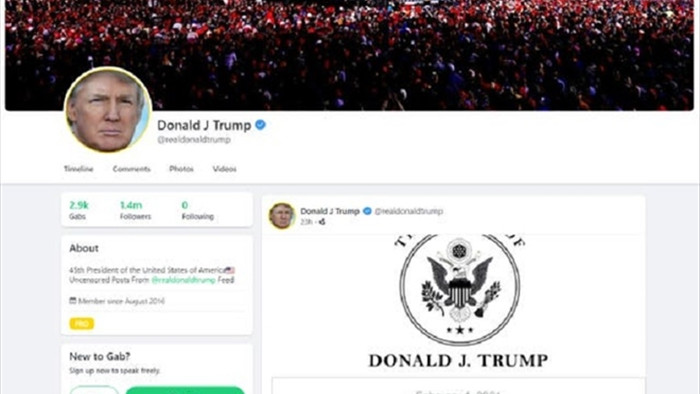 Cựu Tổng thống Trump nói gì trong lần đầu tái xuất trên mạng xã hội? - 1