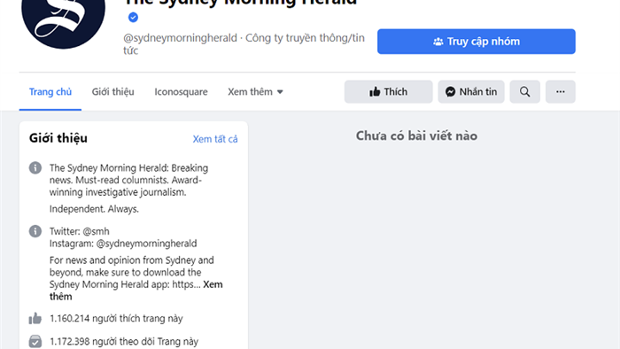 Facebook ‘lộng hành’ khiến lượng truy cập báo chí Úc giảm mạnh
