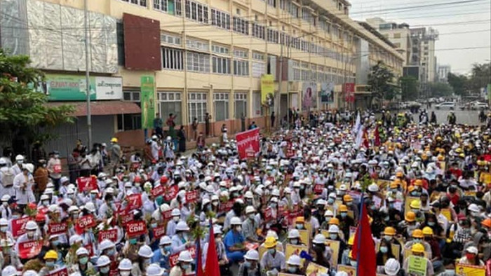 Myanmar sẽ tổ chức biểu tình 'lớn chưa từng thấy' sau đảo chính