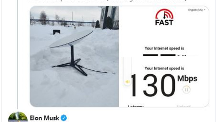 Elon Musk: Tốc độ internet của Starlink sẽ tăng gấp đôi trong năm nay - Ảnh 1.