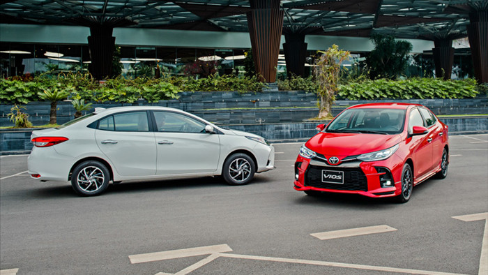Toyota Vios 2021 bán tại Việt Nam thua kém bản Thái Lan