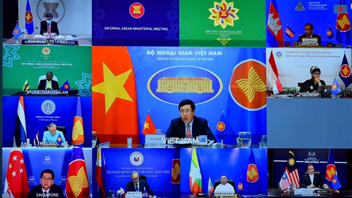 ASEAN họp bàn tình hình Myanmar: Phó Thủ tướng Phạm Bình Minh phát biểu - 1