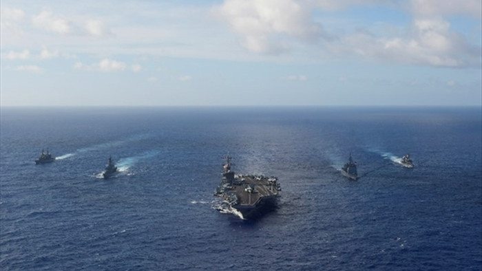 Tàu chiến Mỹ tiếp tục tập trận với Lực lượng Phòng vệ Nhật Bản - 1