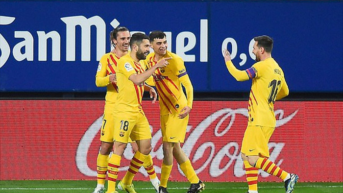 Messi ghi dấu ấn, Barcelona bám sát đội đầu bảng Atletico - 2