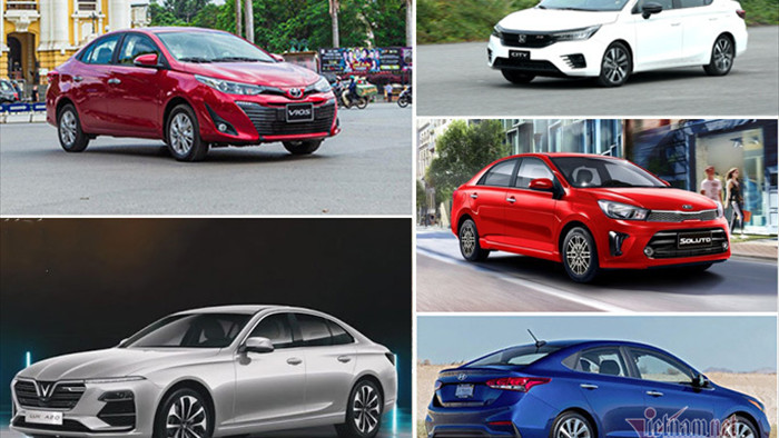 5 sedan bán chạy nhất tháng 2: Xe Việt chen chân