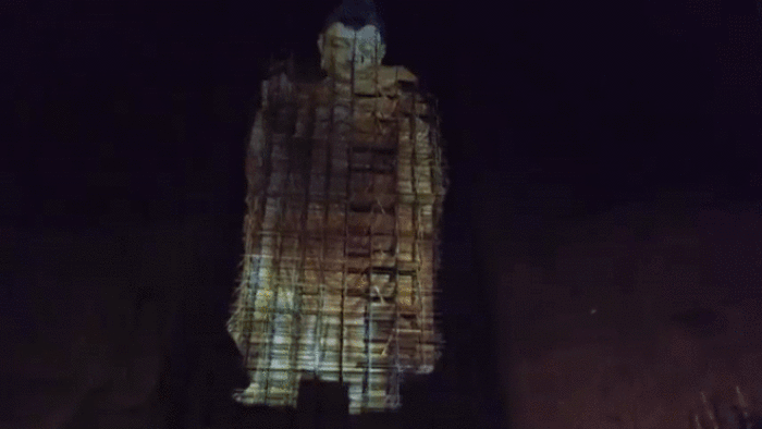 Bức tượng Đại Phật cổ từng bị phá hủy bỗng tái xuất sau 20 năm vắng bóng - 3