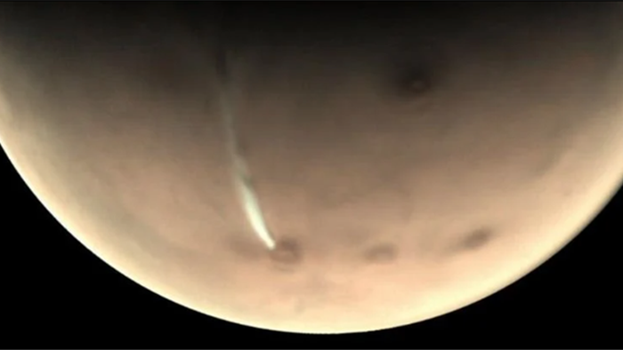 Giải mã đám mây kỳ lạ xuất hiện trên bề mặt Sao Hỏa - 1