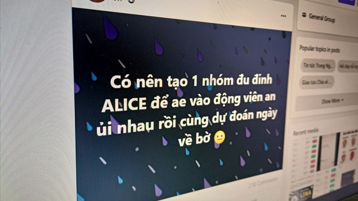 Người Việt đổ xô đu đỉnh tiền ảo Alice