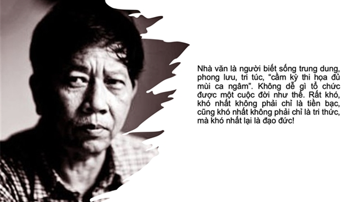 Những phát biểu đáng chú ý của Nguyễn Huy Thiệp về văn chương - 1
